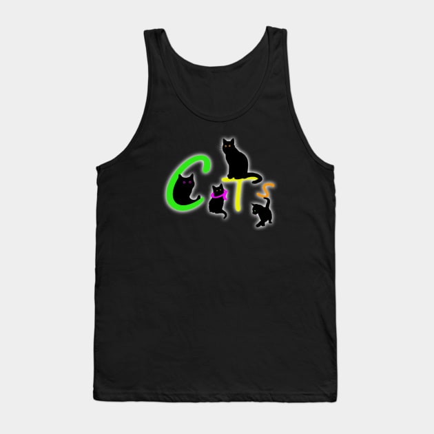 Cats #2 Tank Top by SiSuSiSu